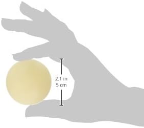 2-Pack Fresco HandGym Pure Mineral Gel Hand Exerciser Stress Soft Ball, Firm - White