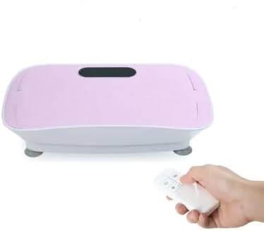 Vibration Platform Massage Machine, 10 Frequency Settings, Body Shaping Exercise Equipment, Pink