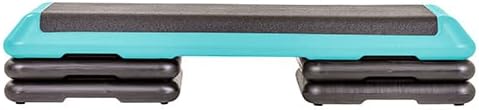 The Step Freestyle Grey Aerobic Platform, Health Club Size Steppers for Exercise
