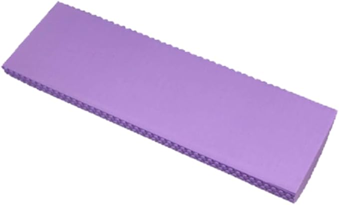 Half Round Foam Roller EVA Back Exercise Shaft Yoga Columns for Deeply Tissue Muscle Massage Blue,Sports
