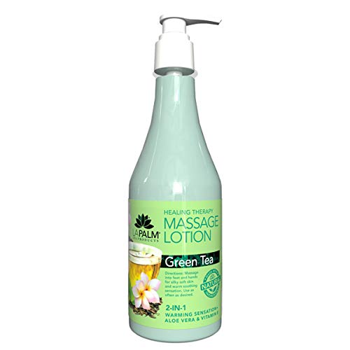 La Palm Massage Lotion Green Tea | 8oz |