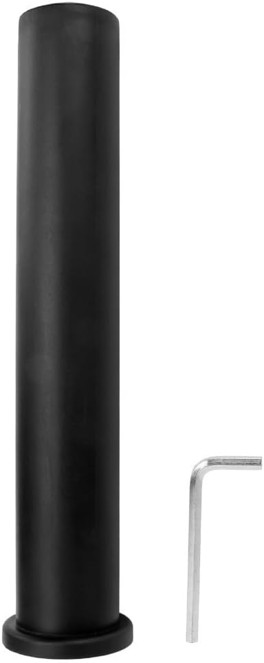 PP Adapter Sleeve - Converts 1" Standard to 2" Weight Plate Posts (25mm to 50mm) with Hex Wrench, for Barbell Curl Bars & Strength Training Equipment