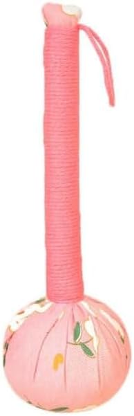 Lymphatic Drainage Massager，Mugwort Massage Hammer Herbal Wormwood Massage Tool Meridian Tapping Stick，Manual Full Body Back Shoulder Neck Relief, Muscle Stress Reduction Wormwood (Pink, 31CM)