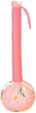 Lymphatic Drainage Massager，Mugwort Massage Hammer Herbal Wormwood Massage Tool Meridian Tapping Stick，Manual Full Body Back Shoulder Neck Relief, Muscle Stress Reduction Wormwood (Pink, 31CM)