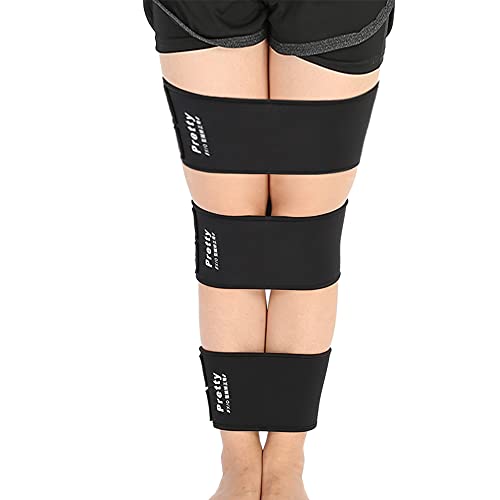 Health Gear 3pcs Leg Correction Belts, Posture Corrector for O X Type Leg, Orthopedic Leg Belt Bow Legs Correction, 3 Size for Thigh Knee Shin, Straighten Legs Band for Adult and