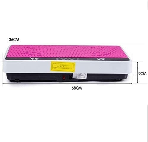 Micro Whole Body Vibration Plate Exercise Machine - Portable Exercise Equipment for Whole Body Fitness, Lymphatic Drainage, Weight Loss - Vibration Platform Machine, Max Weight 220 lbs