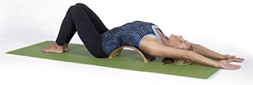 Bamboo Therapy Great Wave 2 Bamboo Back Arch for Stretching - Made from Beautifully Crafted 100% Solid Bamboo |Keeps Off Pressure from The Spine