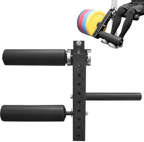 Adjustable Leg Extension & Curl Attachment for Home Gym, Versatile Leg Press Machine for Strength Training & Fitness, Perfect for Rack Use, Enhance Leg Workouts