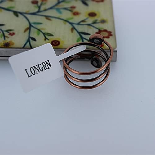 Magnetic Copper Ring Adjustable Size for Men and Women