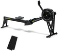 Concept2 RowErg Model E Indoor Rowing Machine with Tall Legs - PM5 Monitor, Device Holder, Adjustable Air Resistance, Easy Storage with FitXion Sweat Towel