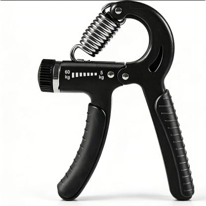 Grip Strength Trainer, Hand Grip Exerciser Strengthener with Adjustable Resistance 11-132 Lbs (5-60kg), Forearm Strengthener, Hand Exerciser for Muscle Building and Injury Recover