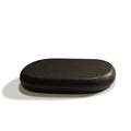 Master Massage Extra Large Flat Ovular Basalt Massage Stones – 4-Piece Set (4.5" x 3" x 1.1") for Professional Therapy and Relaxation