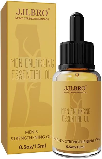 Male Enhancement Oil for Men, Body Oil-Gel for Private Part, Men's Re-Vitalize Enlargement Cream, Enhance Size and Performance – Get Bigger Thicker and Stronger (Big XXL Men's Essential Oil)