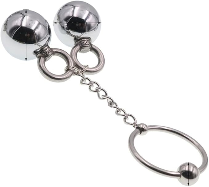 Suspension Training Accessories, Dual Ball Pilates Resistance Trainer for Bedroom Stretching and Endurance Training - Q