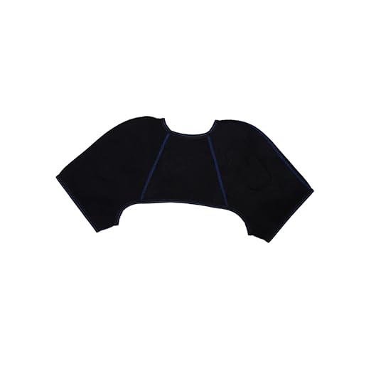 Self-Heating Shoulder Pad L Size Breathable Support Belt Magnetic Therapy Pain Relief Massager for Men and Women for Sports Recovery