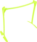 Foldable Adjustable Soccer Training Hurdle 3-Level Height Speed Agility Jump Equipment for Football Agility Drills – Green