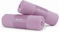 Wellrox Microfiber Hand Towel- Absorbent Sweat Towels for Women- Yoga Mat Towel for Pilates, Hot Yoga, Gym Workouts (2 Pack, Lavender)