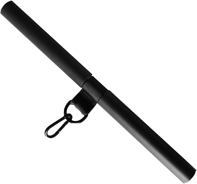 FRCOLOR Biceps Pull Bar Fitness Pull Down Rod Heavy-Duty Steel Cable Machine Attachment for Home Gym Strength Training and Muscle Workout