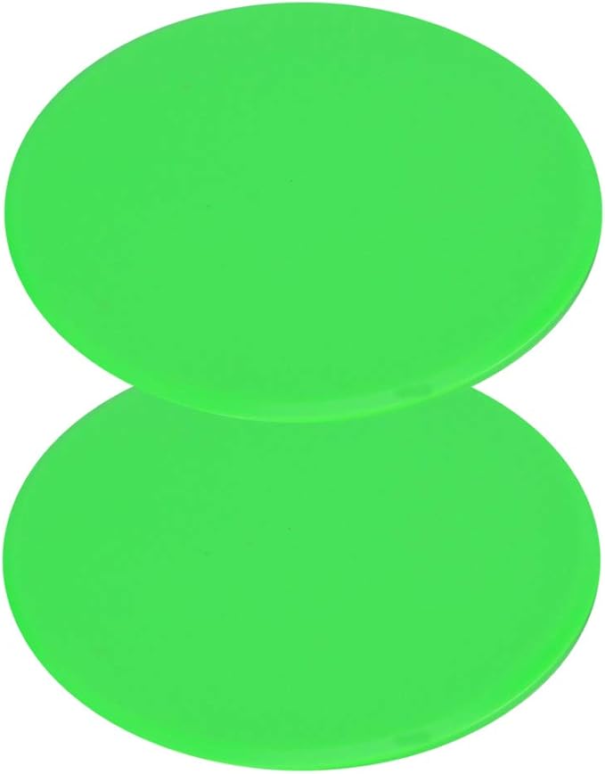 Core Slider, Balancing Stability Challenge Exercise Slider, Portable for Traveling, Foam Side for Hardwood Floors, Plastic Side for Carpets or Lawns