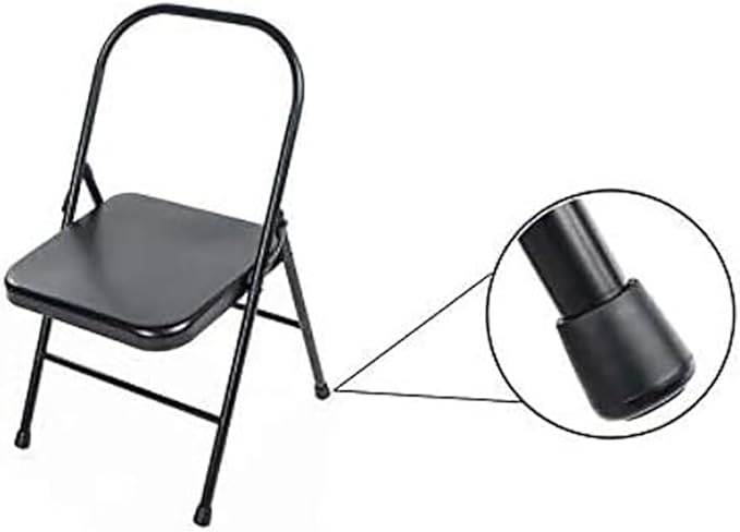 Pilates Yoga Chair,Iyengar Yoga Chair,Yoga Inversion Chair Yoga Assist Chair,Reinforced Yoga Chair,Backless Chair Yoga Chair （Black）,Black