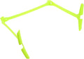 Adjustable Football Training Hurdles, Foldable Soccer Agility Speed Equipment, Multi-Height Green Hurdle for Youth Football Skill Development
