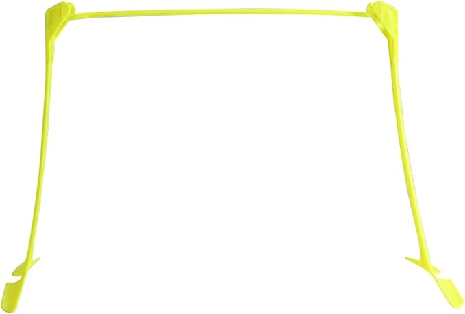 B Baosity Agility Training Hurdles, Improves Strength, Speed Hurdles Agility Speed Training Equipment for Courses Coaching, Fluorescent Green, 40cmx19.5cmx32.5cm