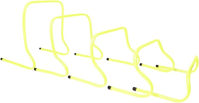 5 Pack Agility Speed Training Hurdles Detachable Agility Training Hurdles Sports Practice Equipment for Athletes, Soccer Football Training Equipment Hurdle Rack 5 Pieces