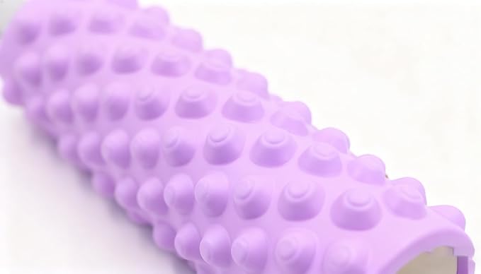 4 in 1 Foam Roller Set, Trigger Point Foam Roller with Massage Stick & Massage Ball, Deep Tissue Muscle Massage Tool for Pilates Yoga Fitness Full Body Relaxation