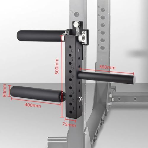 Adjustable Leg Extension & Curl Attachment for Home Gym - 16mm Compatible Lower Body Fitness Equipment for Strength Training & Muscle Building, Perfect for Home Workouts