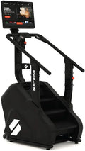 STEPR PRO+ Stair Master with 27" Touchscreen, Commercial Grade Stairmaster Machine for Home, 190 Steps/Min, Bluetooth & WiFi Stepper Machine, Resistance Band Attachments, Mobile App, 400 lb Capacity