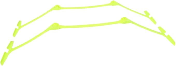 2pcs Soccer Training Hurdles | Adjustable Speed Hurdles for Football/Soccer Drills | Lightweight & Portable Yellow Practice Hurdles | 3 Height Settings, No Tools Needed