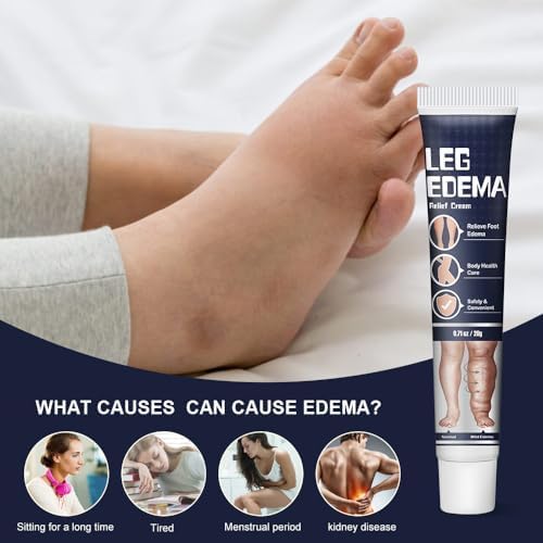 Leg Soothing Massage Cream (4 Pieces) | Plant Extract Nourishment, Lightweight & Fast-Absorbing, Firm Skin, Improve Sitting Edema