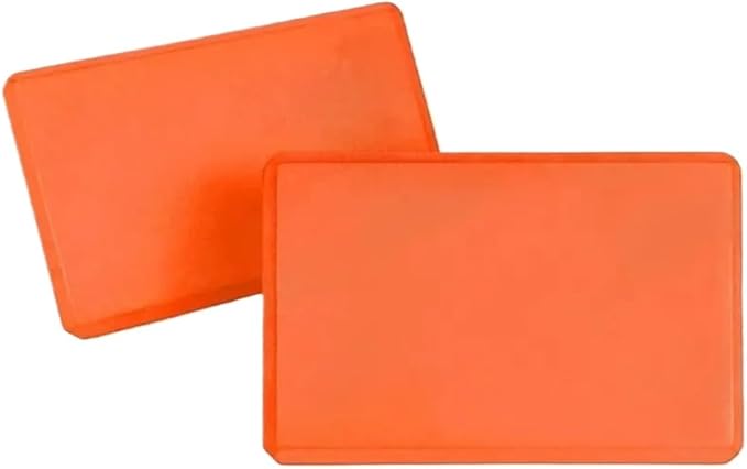 Yoga Wedge Block 2Pcs High Density Yoga Foam Blocks Gym EVA Non-slip Props Brick Solid Color Lightweight Block For Home Practice,Physical Therapy,Pilates.