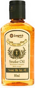 Longrich Snake Oil Gel- Massage Oil/ Lotion 80ML, Gold