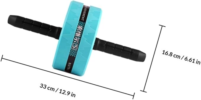 Cabilock Silent Ab Roller Wheel with Knee Pad and Jump Rope, Exercise Roller Wheel for Abdominal Workout, Fitness Equipment Set for Indoor Core Strength Training
