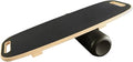 Balance Board, Stability Core Trainer, Training Board for Exercise, Fitness, Non-Slip Deck and Roller, with Adjustable Stoppers