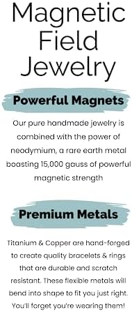 Earth Therapy Original Copper Magnetic Cuff Bracelet for Men & Women – Silver Braided Style – Adjustable - Ultra Strength
