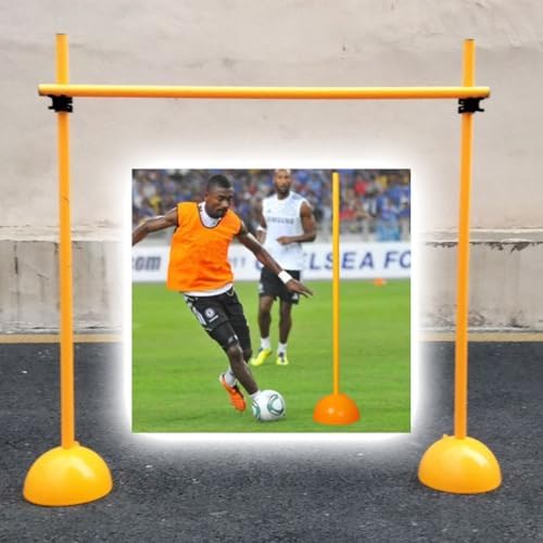Agility Hurdles Training Poles for Athletes and Coaches, Portable Sports Team Obstacles, Easy to Install, Multi-Function Athletic Speed Hurdles