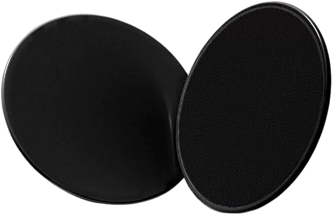 Core Sliders for Working Out, Dual Sided Exercise Gliding Discs, Home Gym Leg Shaping Workout Sliders 2 Pack