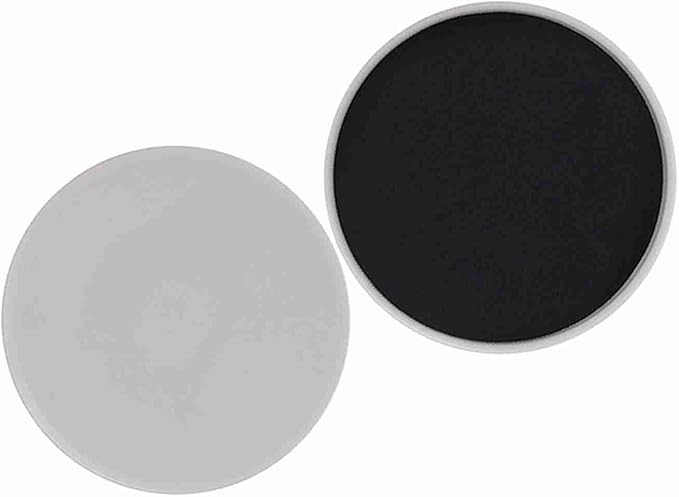Exercise Discs Lightweight Core Slider for Full Body Workout, Set of 2 for Yoga Dance Physical Therapy, ABS Material