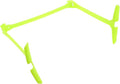 PartyKindom Foldable Soccer Training Hurdle Adjustable 3-Level Football Agility Speed Hurdles Green for Athlete Speed and Coordination Drills