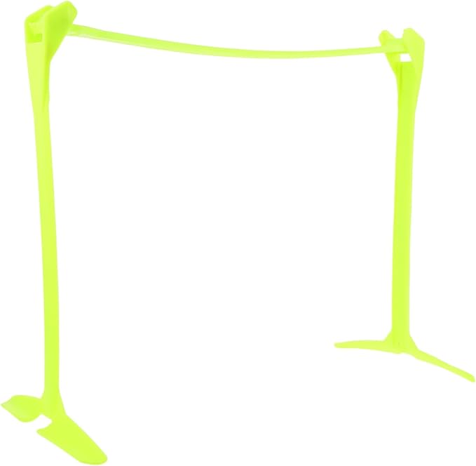 PRETYZOOM Adjustable Height Speed Training Hurdles for Soccer Football Foldable Agility Equipment Level Settings Portable Stability for Athletes Footwork Drills and Agility Training
