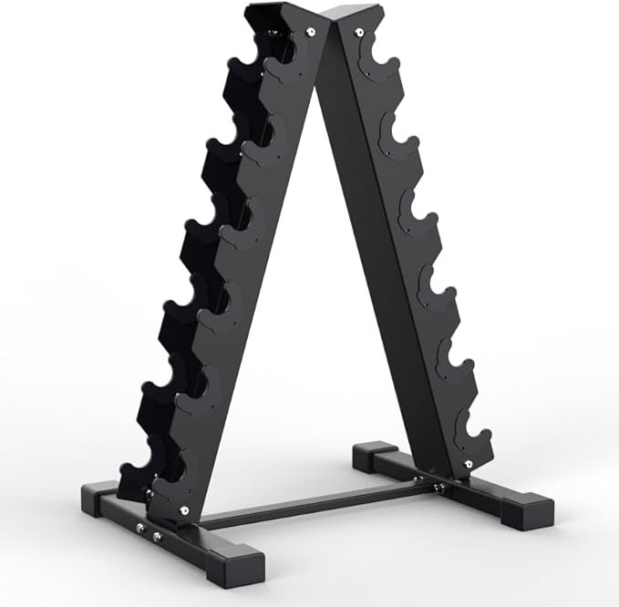 Dumbbell Rack Compact Weight Rack for Dumbbell, Kettlebell, Barbell, Heavy Duty Weight Storage Organizer
