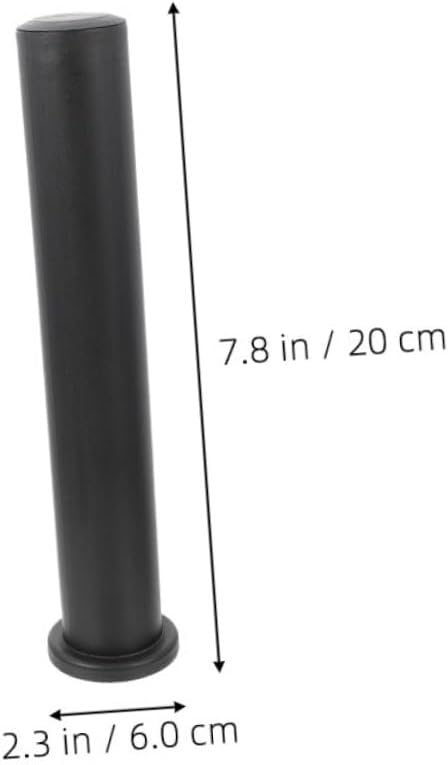 Gym Barbell Sleeve and Converter Attachment, Plastic Round Handle Grip for Φ48mm Barbell, Fitness Equipment Accessory for Weight Plate Compatibility and Strength Training