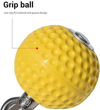 Training Cannon Ball with Wrist Ball Pull-Up Fitness Equipment Training Power Ball Holds Grips Pointing Grip Strength Training Ball