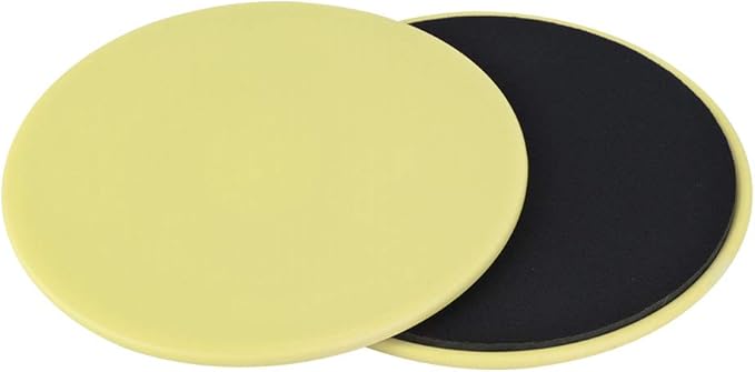 2PCS Exercise Sliding Discs, Small Lightweight Core Slider for Full Body Workout, with ABS Material for Gym Yoga Physical Therapy Dance Training