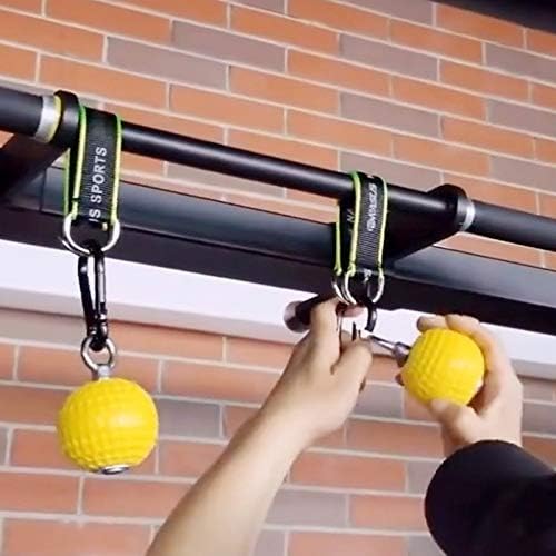 Training Cannon Ball with Wrist Ball Pull-Up Fitness Equipment Training Power Ball Holds Grips Pointing Grip Strength Training Ball