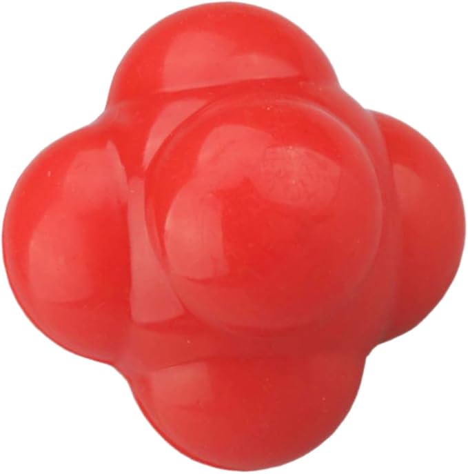 Milisten Hexagonal Reaction Training Ball Reaction Sphere for Baseball Football Soccer Hockey for Hand-Eye Coordination