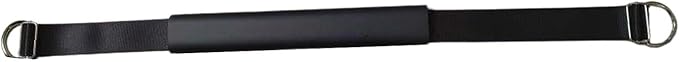 Pilates Foot Strap Yoga Fitness Equipment Reformer Bed Accessories Portable Exercise Strap with Rings for Balance Coordination Stability Sui