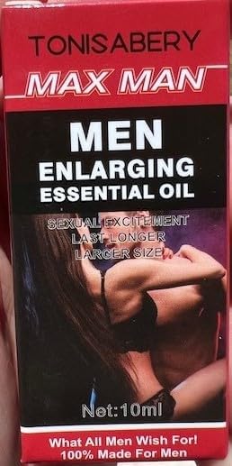 Tonisabery MAX Man, Massage Oil for Men 10ml (RED)